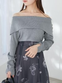 MAJESTIC LEGON/マジェスティックレゴン MAJESTIC LEGON フラワーオフショルドッキングワンピ/508299885