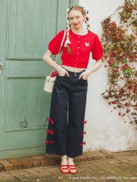 MAJESTIC LEGON/マジェスティックレゴン MAJESTIC LEGON ハローキティ サイドリボンデニム/508299904
