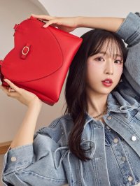 MAJESTIC LEGON/マジェスティックレゴン MAJESTIC LEGON ハートリボンショルダーバッグ/508300080
