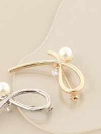 MAJESTIC LEGON/マジェスティックレゴン MAJESTIC LEGON パールモチーフブローチ/508300208