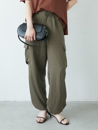 le.coeur blanc/ルクールブラン le.coeur blanc テンセルカーゴパンツ/508300920