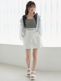 MAJESTIC LEGON/マジェスティックレゴン MAJESTIC LEGON ウエストロゴカーゴミニスカパン/508301378