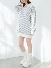 MAJESTIC LEGON/マジェスティックレゴン MAJESTIC LEGON ボーダーラガーミニワンピ/508302701