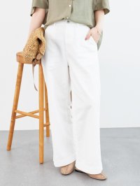le.coeur blanc/ルクールブラン le.coeur blanc ライトオンスデニムワイドパンツ/508303516