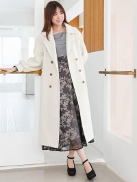MAJESTIC LEGON/マジェスティックレゴン MAJESTIC LEGON バックデザインチェスターコート/508304078