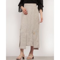 READY MADES/レディメイド LADYMADE アシメヘムボタンタイトスカート/508316749