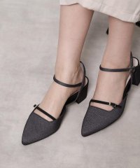 ESPERANZA/ポインテッドアンクルストラップパンプス/508317993