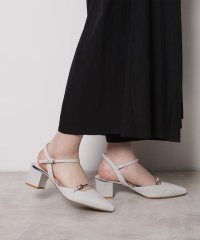 ESPERANZA/ポインテッドアンクルストラップパンプス/508317993