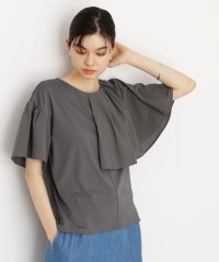 THE SHOP TK/アシメケープ風プルオーバー【接触冷感／洗濯機OK】/508318035