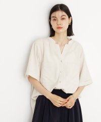 THE SHOP TK/ダブルポケット5分袖シャツ【体型カバー／洗濯機OK】/508318038