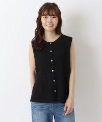 one'sterrace/麻タッチブークレーニットベスト/508318046
