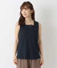 one'sterrace/ケミカルレース付き タンクトップ/508318048