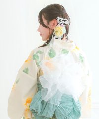Retica/レティカ Retica 浴衣レディース 浴衣小物 髪飾り パールアクセサリー付きシフォンフラワーレースクリップ浴衣ヘアアクセサリー3点セット/508318513