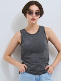 VICKY/ビッキー VICKY カップ付きラメボーダータンクトップ≪手洗い可能≫/508318814