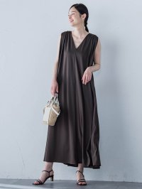 LAUTREAMONT/ロートレアモン LAUTREAMONT Rethink SOFT TENJIKUワンピース≪洗濯機で洗える≫/508318816