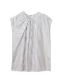 LAUTREAMONT/ロートレアモン LAUTREAMONT 【WEB限定】シアードビーストライプタックブラウス ≪手洗い可能≫/508318821
