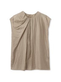 LAUTREAMONT/ロートレアモン LAUTREAMONT 【WEB限定】シアードビーストライプタックブラウス ≪手洗い可能≫/508318821