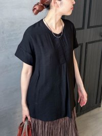 LAUTREAMONT/ロートレアモン LAUTREAMONT 【WEB限定】スラブクロスVネックブラウス ≪手洗い可能≫/508318826