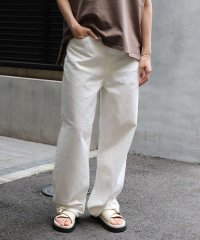 Rouge vif la cle/【RED CARD/レッドカード】Dakota ルーズストレートデニム/508318936