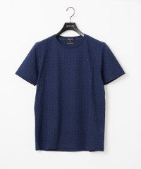 MICHEL KLEIN HOMME/幾何学柄クルーネック半袖カットソー/508319194
