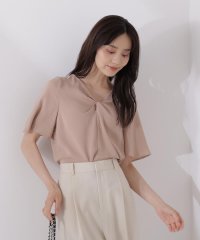 PROPORTION BODY DRESSING/ツイスト半袖ブラウス/508319258