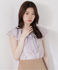 PROPORTION BODY DRESSING/フロントリボンシアーブラウス/508319259