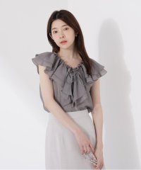 PROPORTION BODY DRESSING/フロントリボンシアーブラウス/508319259