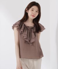 PROPORTION BODY DRESSING/フロントリボンシアーブラウス/508319259