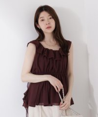 PROPORTION BODY DRESSING/フリルギャザーブラウス/508319260