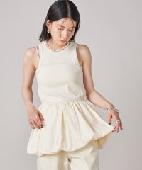 SHIPS WOMEN/《予約》SHIPS NINE CASE:〈洗濯機可能〉バブル ヘム トップス/508319375