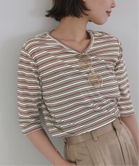 SLOBE IENA/《追加予約》シアー天竺5分袖Tシャツ/508319382