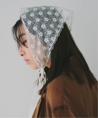 U by Spick&Span/シアーFLOWERレーススカーフ/508319387