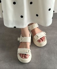 LOWO/ロワ LOWO スポーツサンダル 厚底 オープントゥ サンダル パンプス/508319394