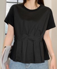 LOWO/ロワ LOWO 裾フリル無地Tシャツ カットソー/508319400