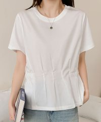 LOWO/ロワ LOWO 裾フリル無地Tシャツ カットソー/508319400