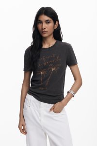 Desigual/デシグアル Desigual ヤシの木Tシャツ/508319414