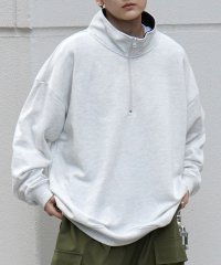 Confirm/コンファーム Confirm ビッグシルエット ベーシック ハーフジッププルオーバースウェット/508319427