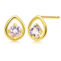 Sears/シアーズ Sears ピアス レディース K10 スタッドピアス 天然石 ゴールド/508319490