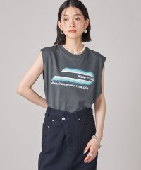 SHIPS WOMEN/《予約》SHIPS NINE CASE:ロゴ ノースリーブ TEE/508319586