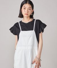 SHIPS WOMEN/《予約》SHIPS NINE CASE:〈手洗い可能〉ミニ 裏毛 フリル カットソー/508319587