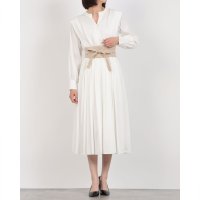 READY MADES/レディメイド LADYMADE サッシュベルトプリーツシャツワンピース/508319623