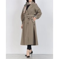 READY MADES/レディメイド LADYMADE スカーフベルトフレアトレンチコート/508319640