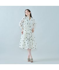 Audie a Muses/シャツ風ドットワンピース/508319729