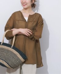 JOURNAL STANDARD relume/《予約》ノーカラーシアーシャツ/508319793