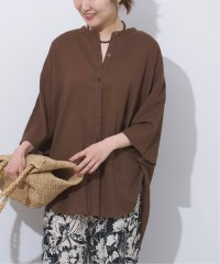 JOURNAL STANDARD relume/《予約》楊柳バンドカラーシャツ/508319794