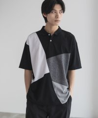 MAC HOUSE/マックハウス Mac－House 鹿の子切替ポロシャツ/508320214