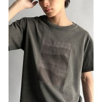 Classical Elf/クラシカルエルフ Classical Elf 「短丈でAライン。」タイトフィットピグメント加工プリントTシャツ/508320229
