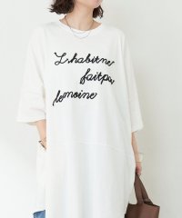 NICE CLAUP/OLIVE des OLIVE OUTLET/【RMAF】【NAO】刺繍ロゴBIGTシャツ/508320355