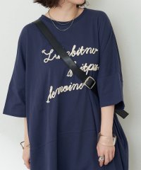 NICE CLAUP/OLIVE des OLIVE OUTLET/【RMAF】【NAO】刺繍ロゴBIGTシャツ/508320355