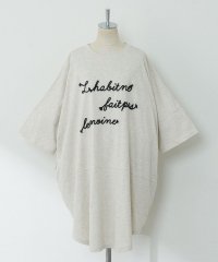 NICE CLAUP/OLIVE des OLIVE OUTLET/【RMAF】【NAO】刺繍ロゴBIGTシャツ/508320355